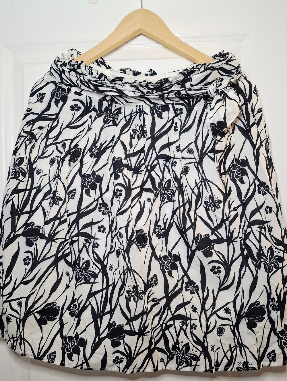 Vintage Y2K Deko.Z Cotton Floral Skirt (L)